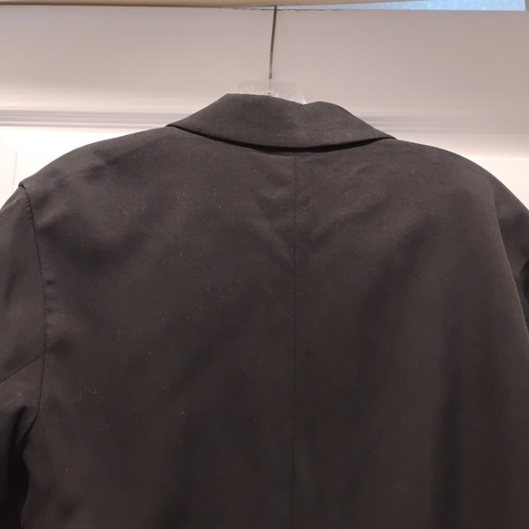 NWT Everlane The Easy Blazer Black Jacket Size 6 Classic Fit Career Lyocell - Picture 4 of 5